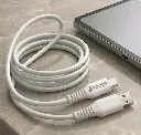 Câble A vers C PVC blanc 2 mètres