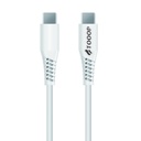Câble C vers C PVC blanc 1 mètre