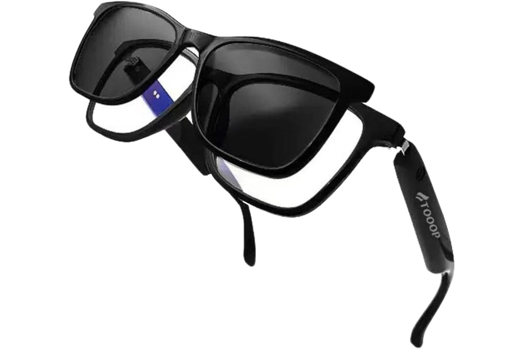 Lunette Connectée 2 en 1 Vue + Soleil TOOOP