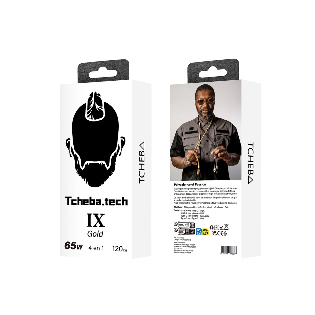 Cordon Universel Tcheba Gold