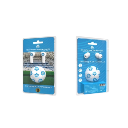 [MEC-BLN01] Ecouteur ballon Bluetooth (Olympique de Marseille)